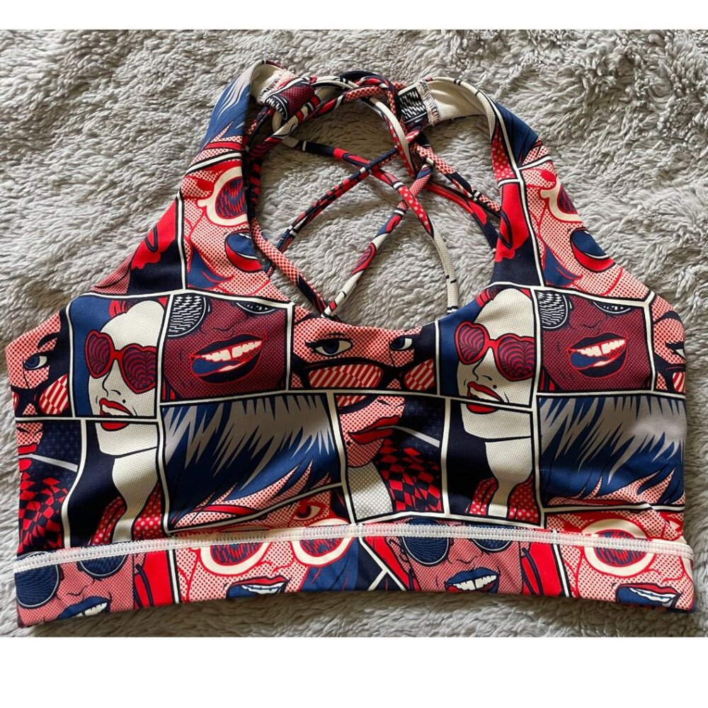 CVG - "Pop Art" Sports Bra (S)